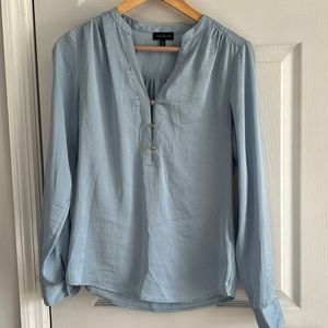 Light blue blouse